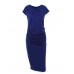Women's Sexy Bodycon Party Inelastic Short Sleeve Knee-length Dress (Knitwear)